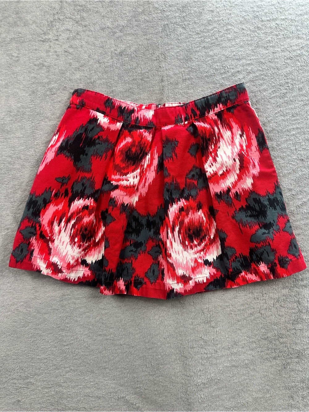 GAP Red and White Floral Kids Skirt